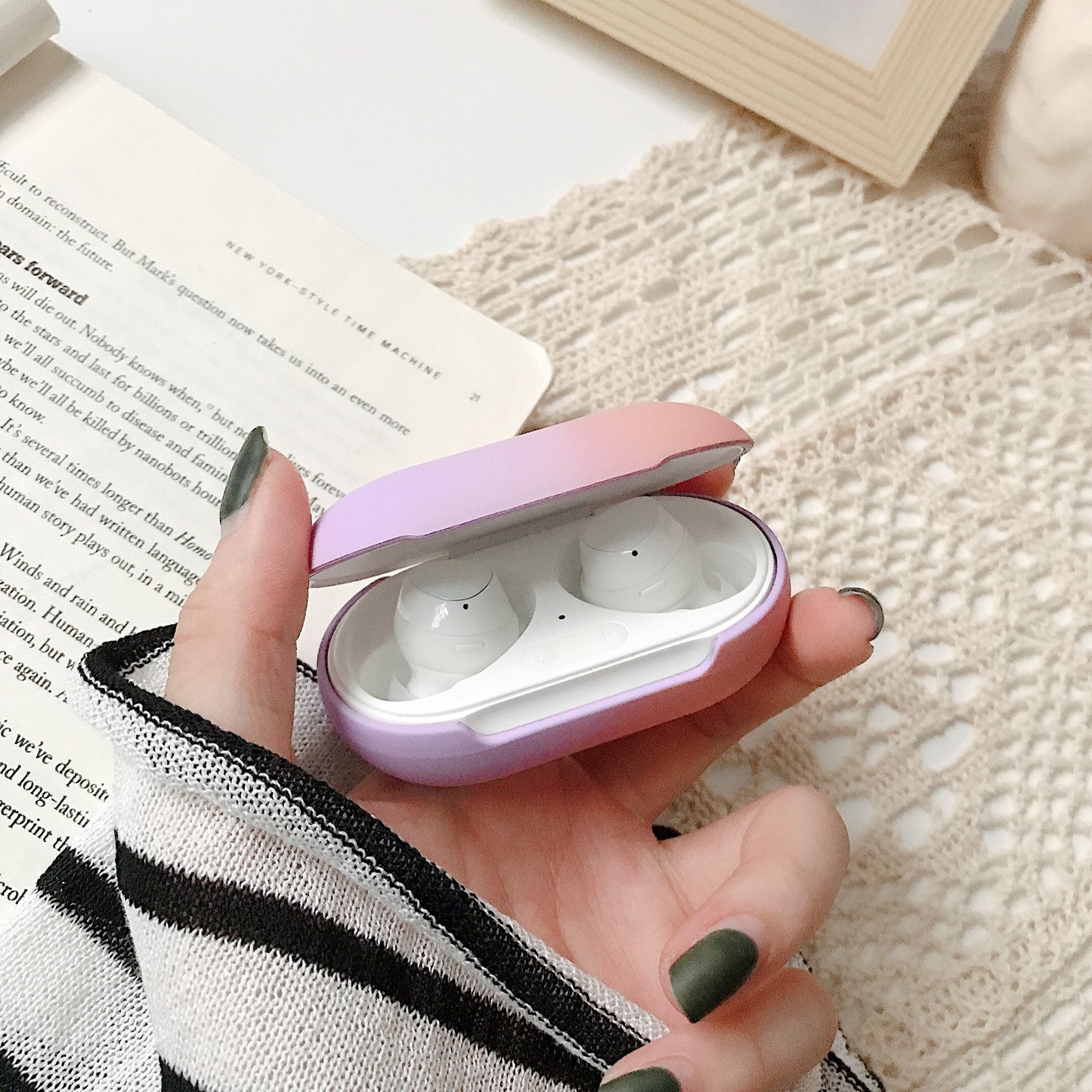 Galaxy Buds + Protective Case Bluetooth Headset