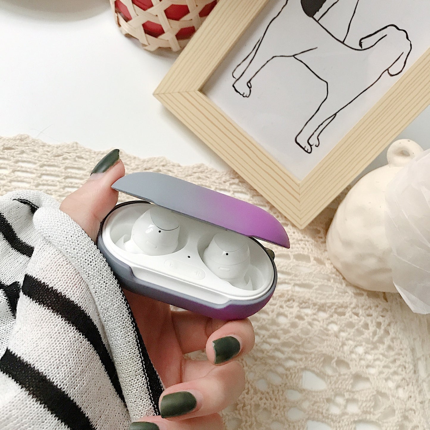 Galaxy Buds + Protective Case Bluetooth Headset