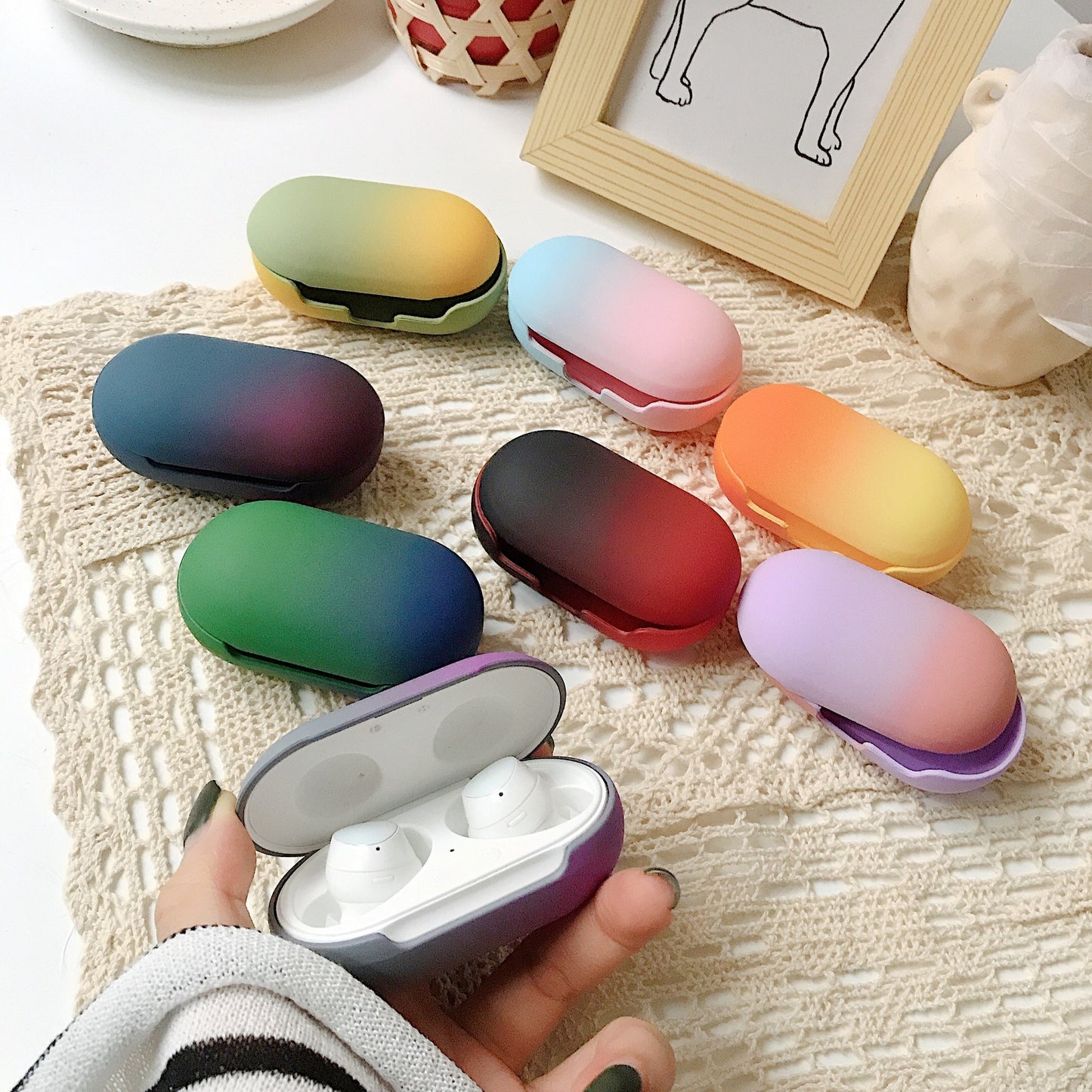 Galaxy Buds + Protective Case Bluetooth Headset
