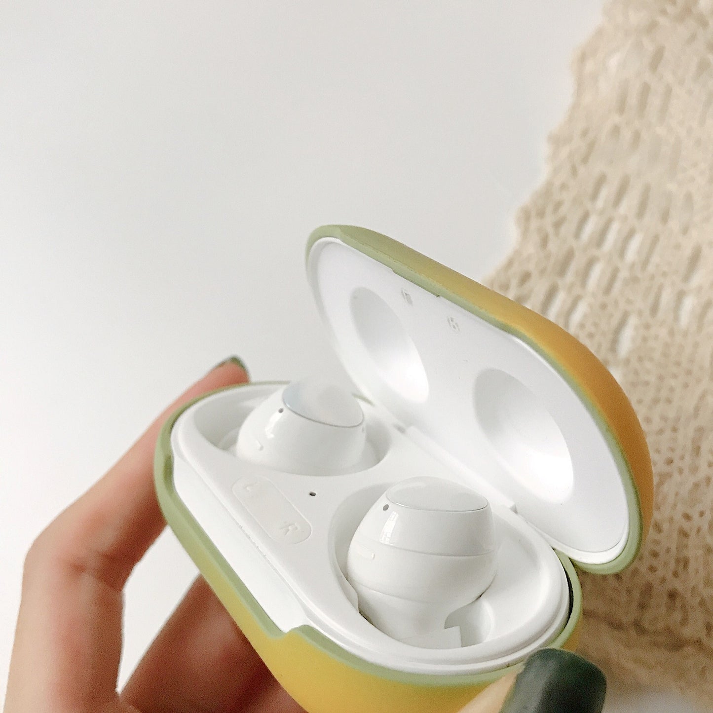 Galaxy Buds + Protective Case Bluetooth Headset