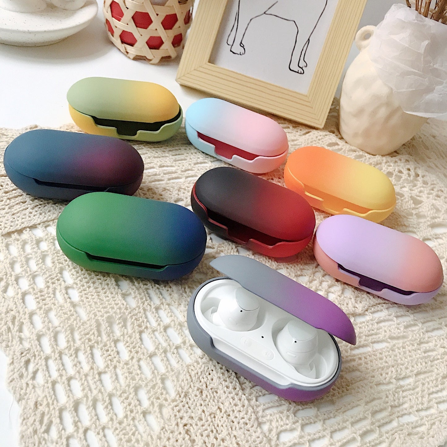 Galaxy Buds + Protective Case Bluetooth Headset