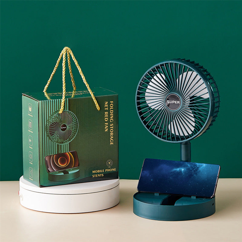 Desktop Retractable Folding Small Electric Fan