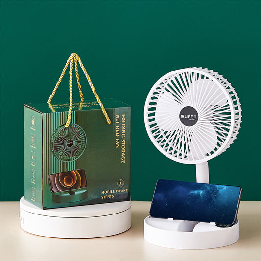 Desktop Retractable Folding Small Electric Fan