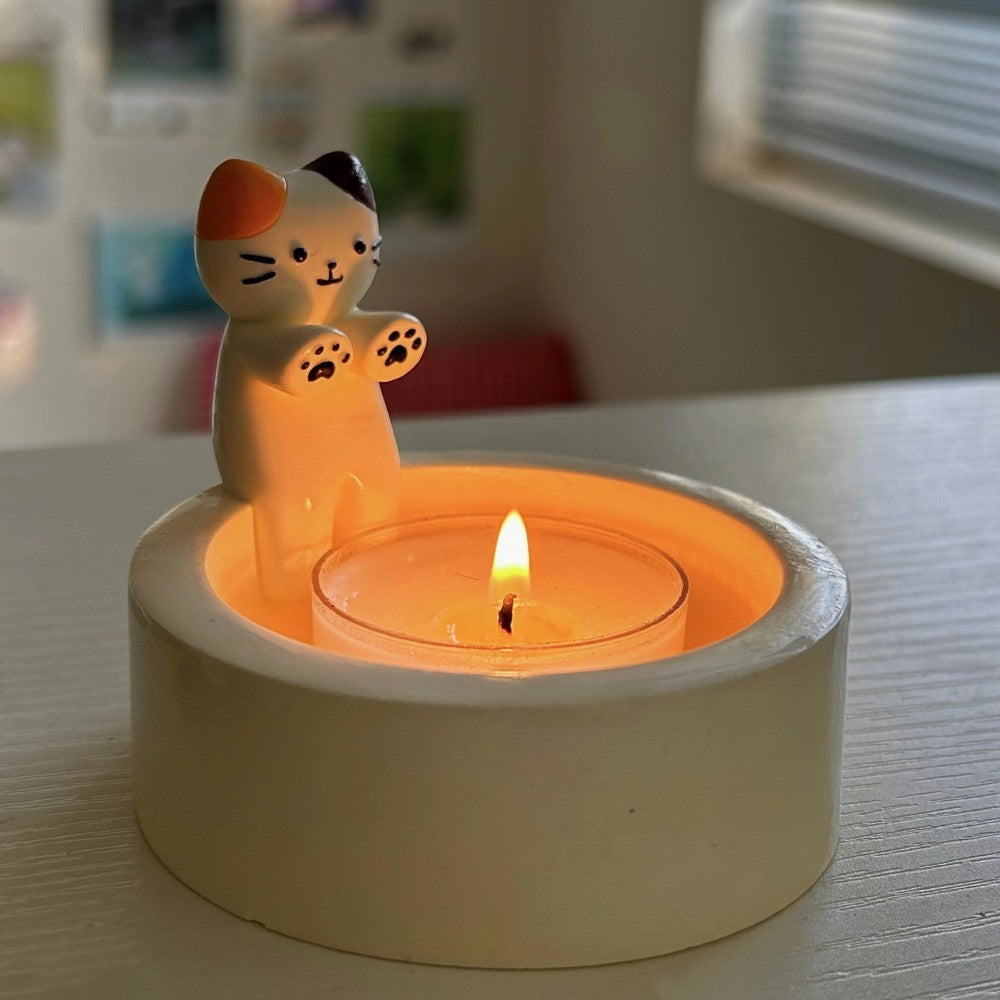 Cat Candlestick Holder